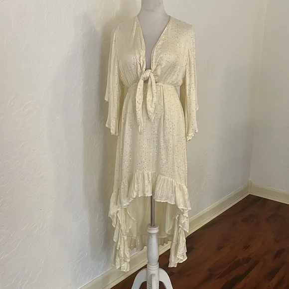 Revolve Sundress Juliana Dress in Saint Barth Coconut Size XS/S - Picture 4 of 9